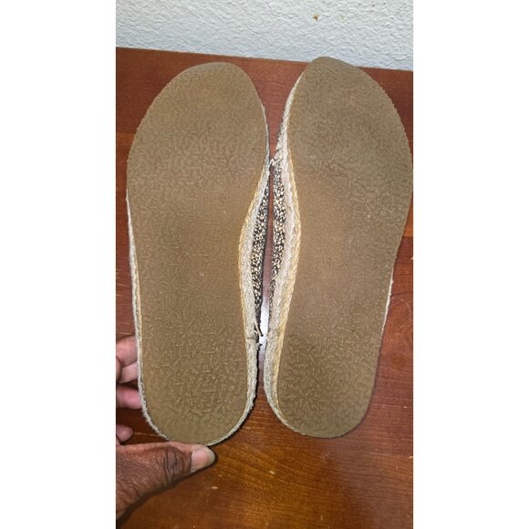 Patara Men's Natural Woven Slip-On Loafers Cork Insole Size 13 - Picture 7 of 8